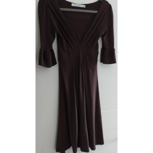 Zara robe clearance marron